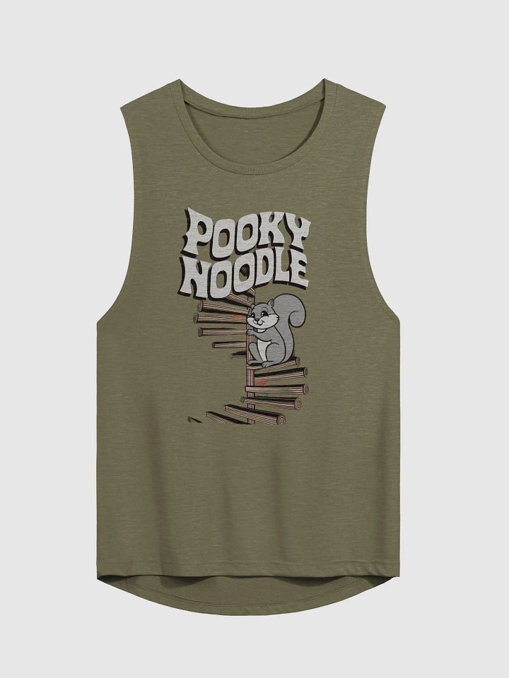 Pooky Noodle Cartoon Squirrel Muscle Tank product image (1)