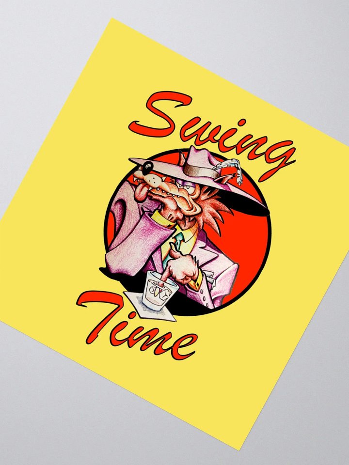 Swing Time Wolf Sticker Set product image (4)