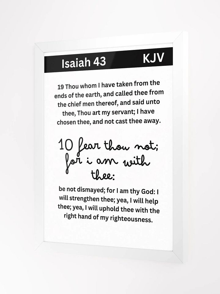 Fear thou not, for I am with thee product image (27)