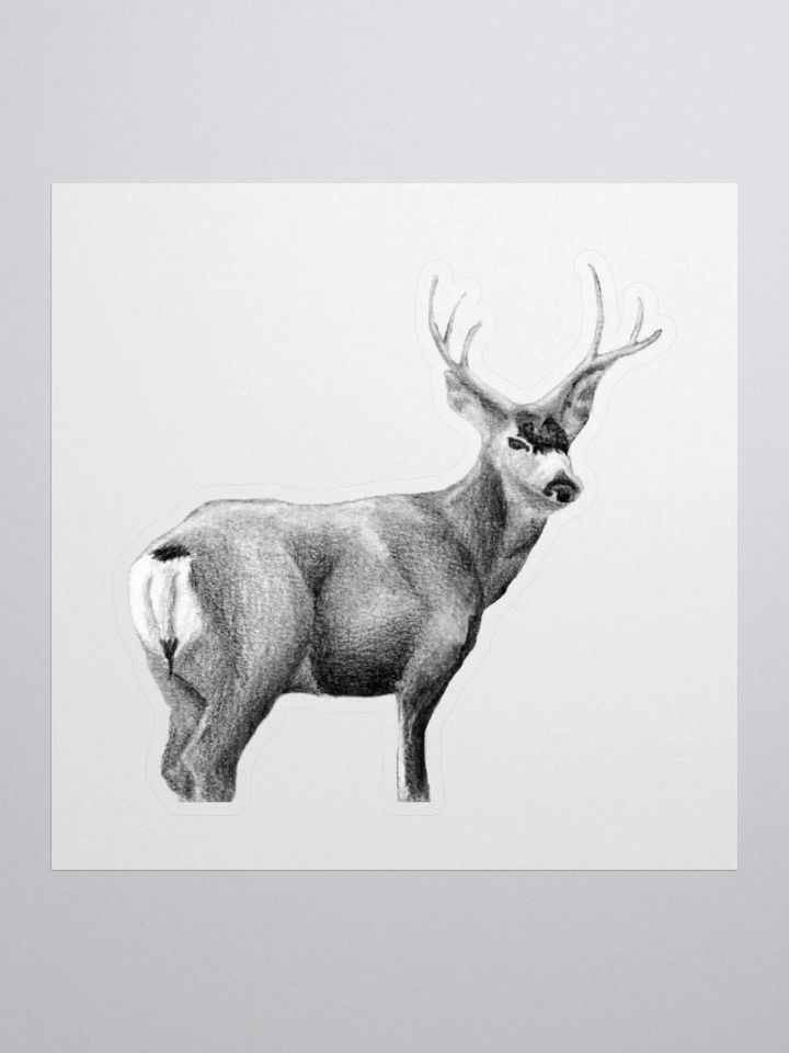 Deer Drawing Sticker product image (2)