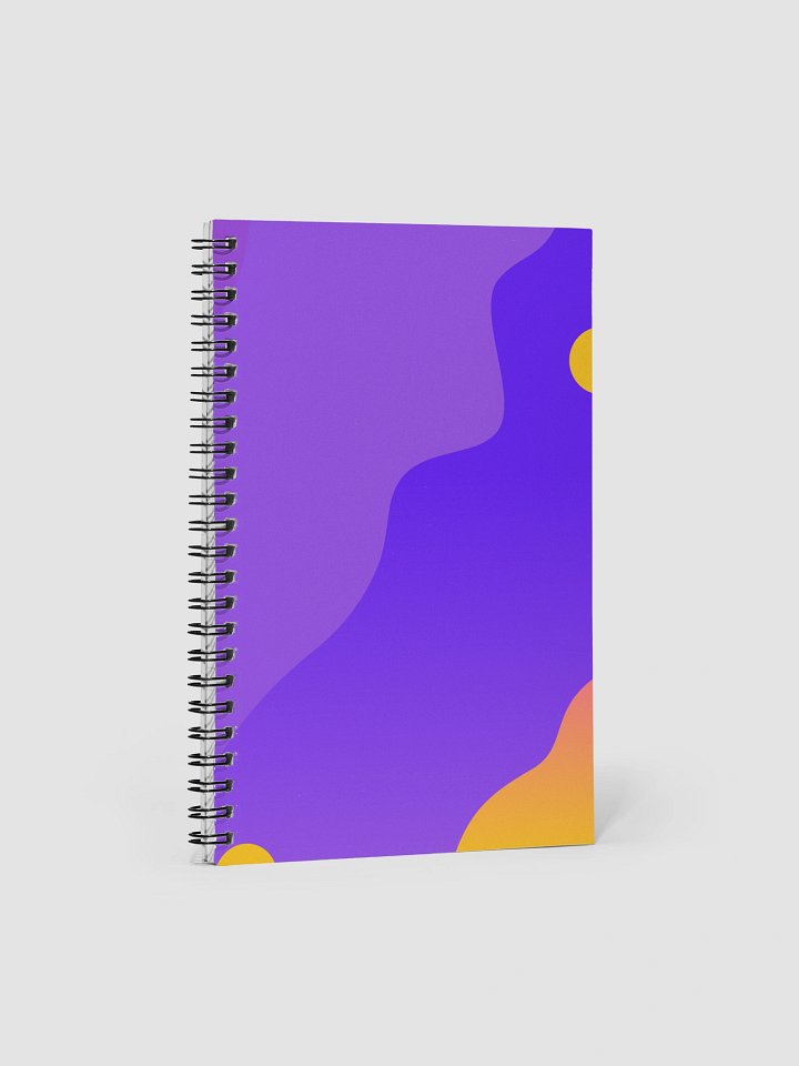 Fluidity Spectrum Spiral Notebook product image (2)