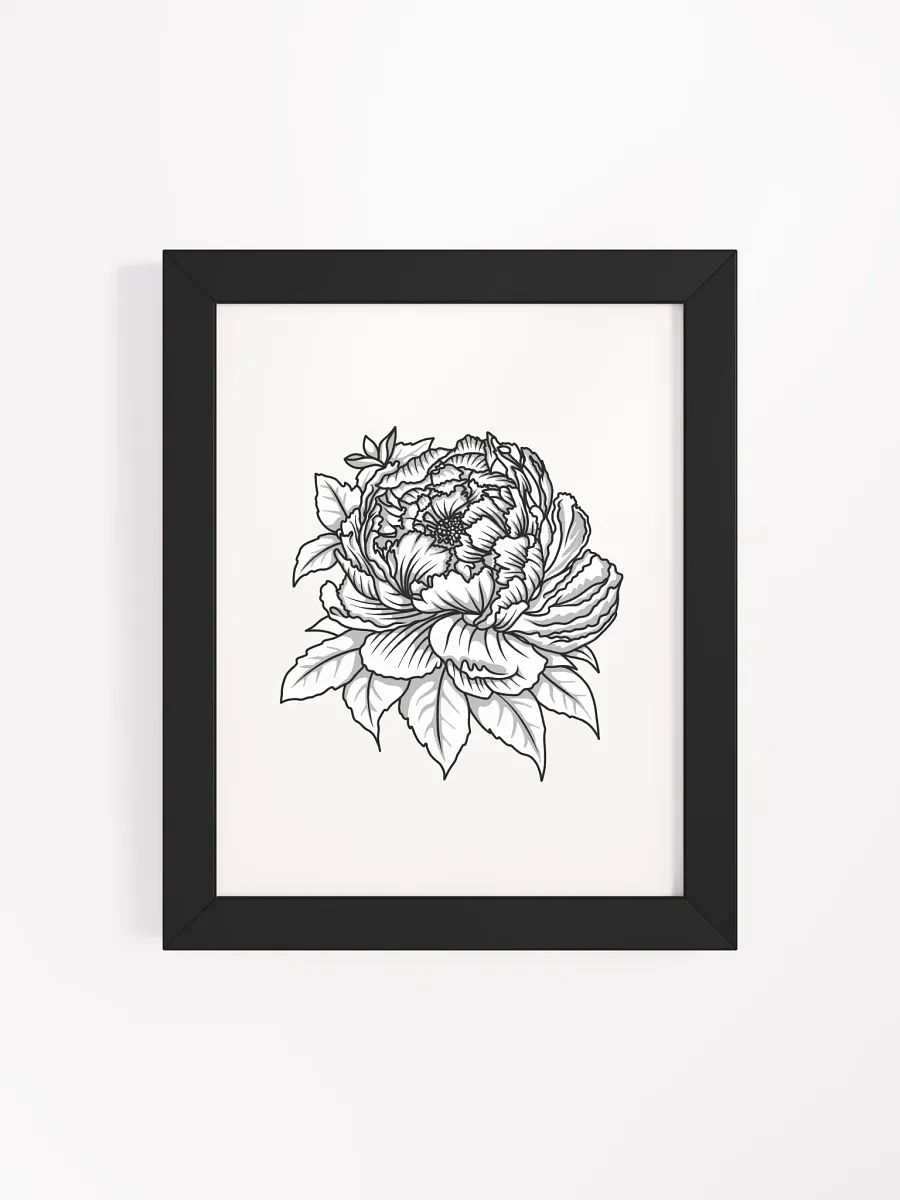 Elegant Peony - Original Botanical Print product image (4)