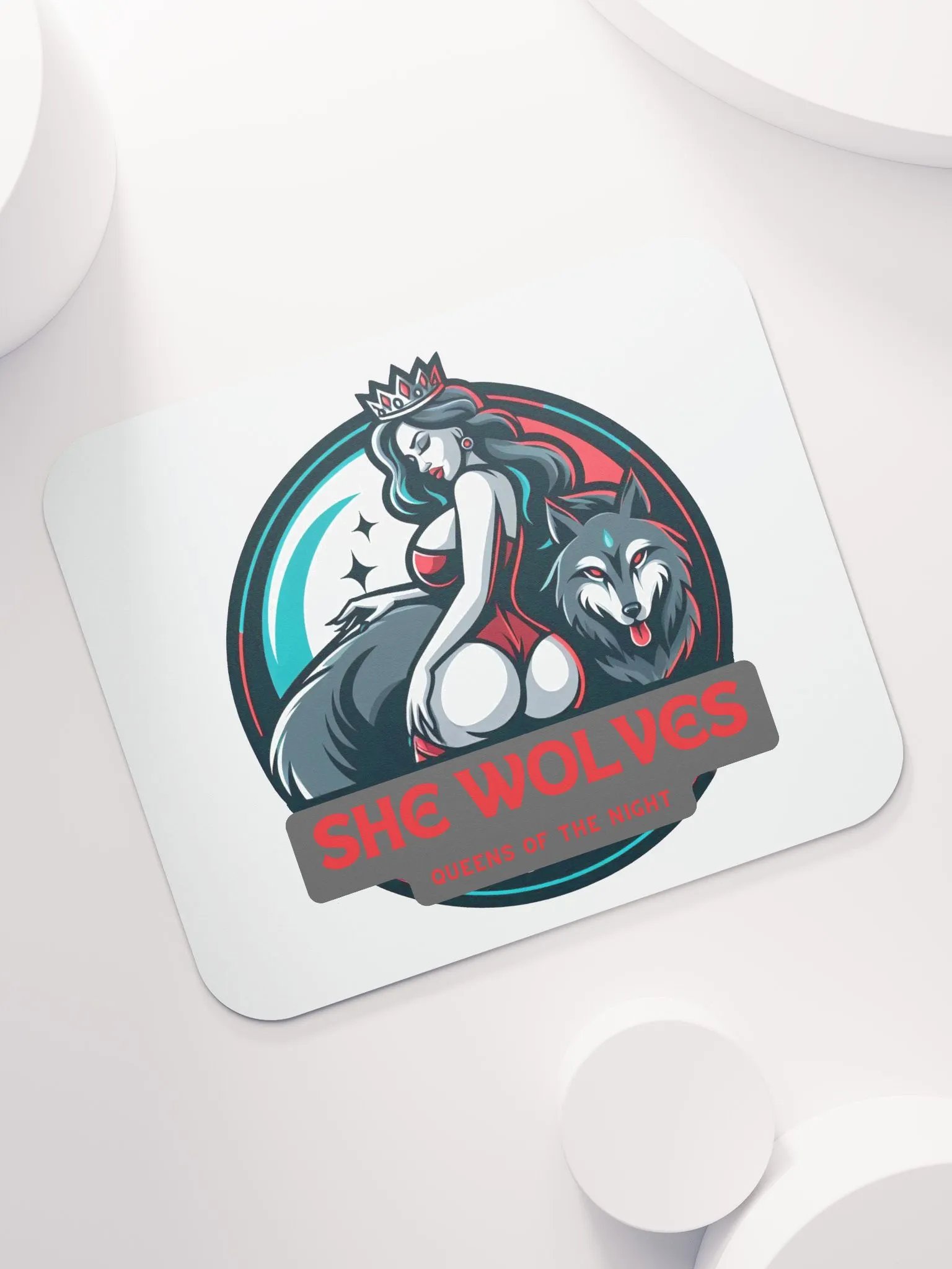 She Wolves Queen Mouse Pad product image (7)