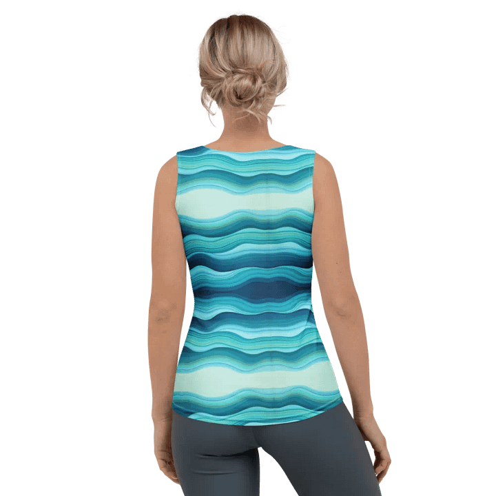 Oceanic Wave Allure Tank Top product image (2)