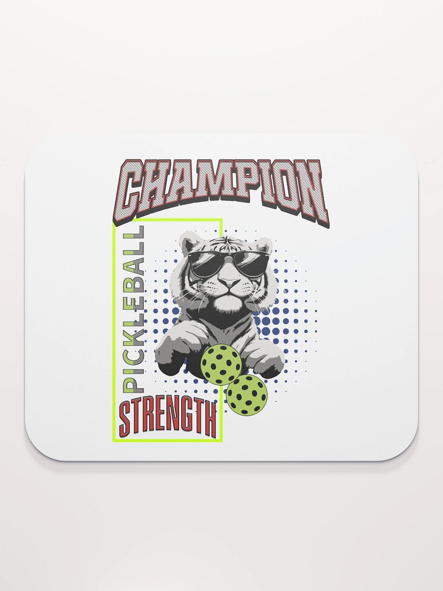 Champion Pickleball Strength Tiger Mouse Pad product image (1)