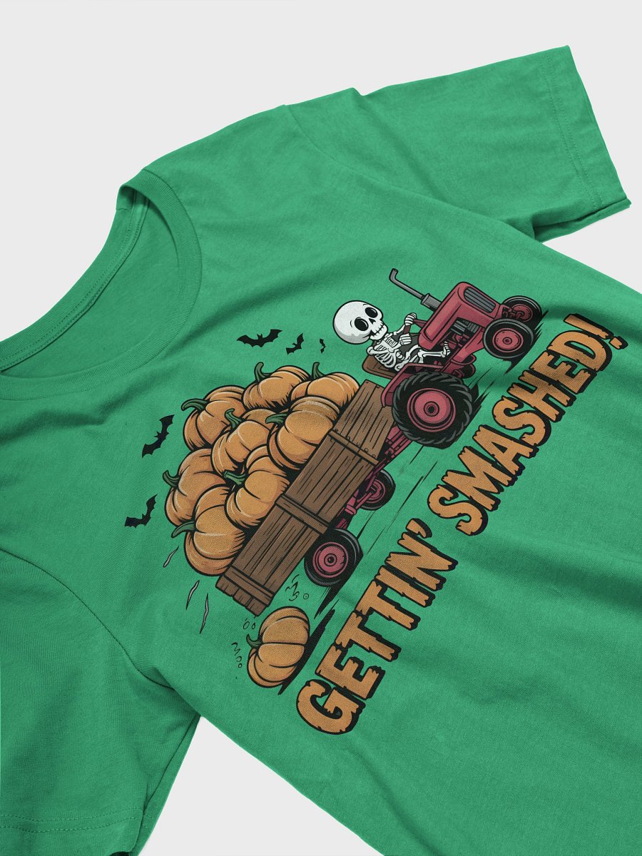 Smashing Skeleton Tractor T-Shirt product image (18)