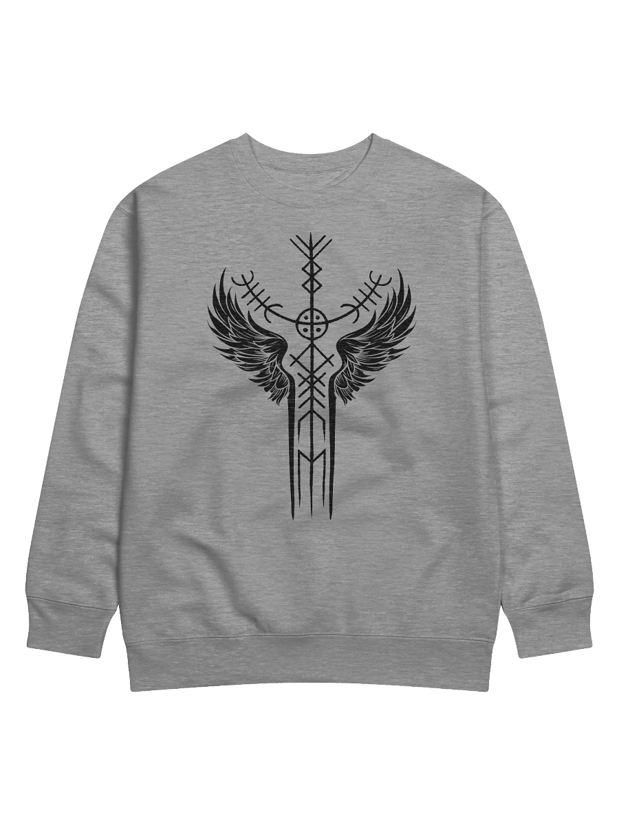 The Valkyrie Stave Premium Sweatshirt (white print) product image (2)