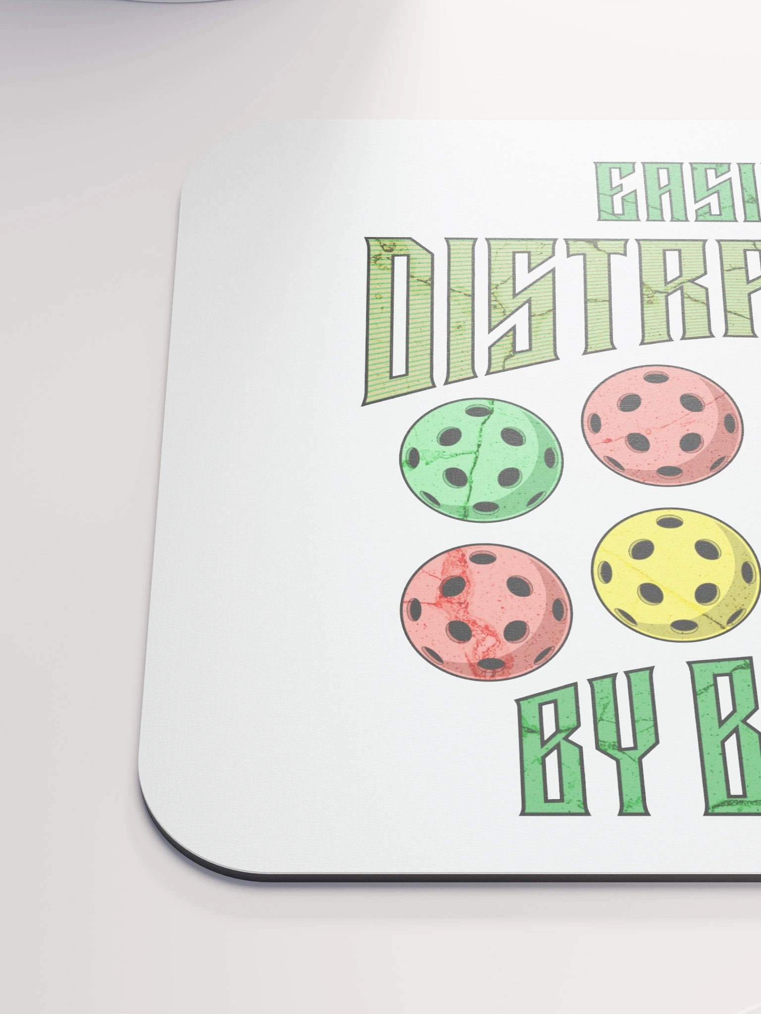 Easily Distracted By Balls Pickleball Mouse Pad product image (6)