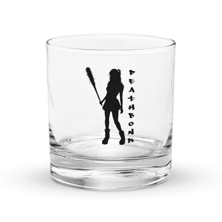 DEATHBONK Rocks Glass (black) product image (1)