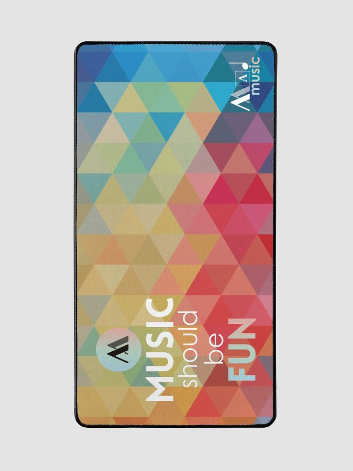 Mad Music Geometric Desk Mat product image (2)