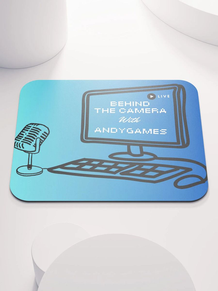 Behind the Camera with AndyGames Mouse Mat product image (1)