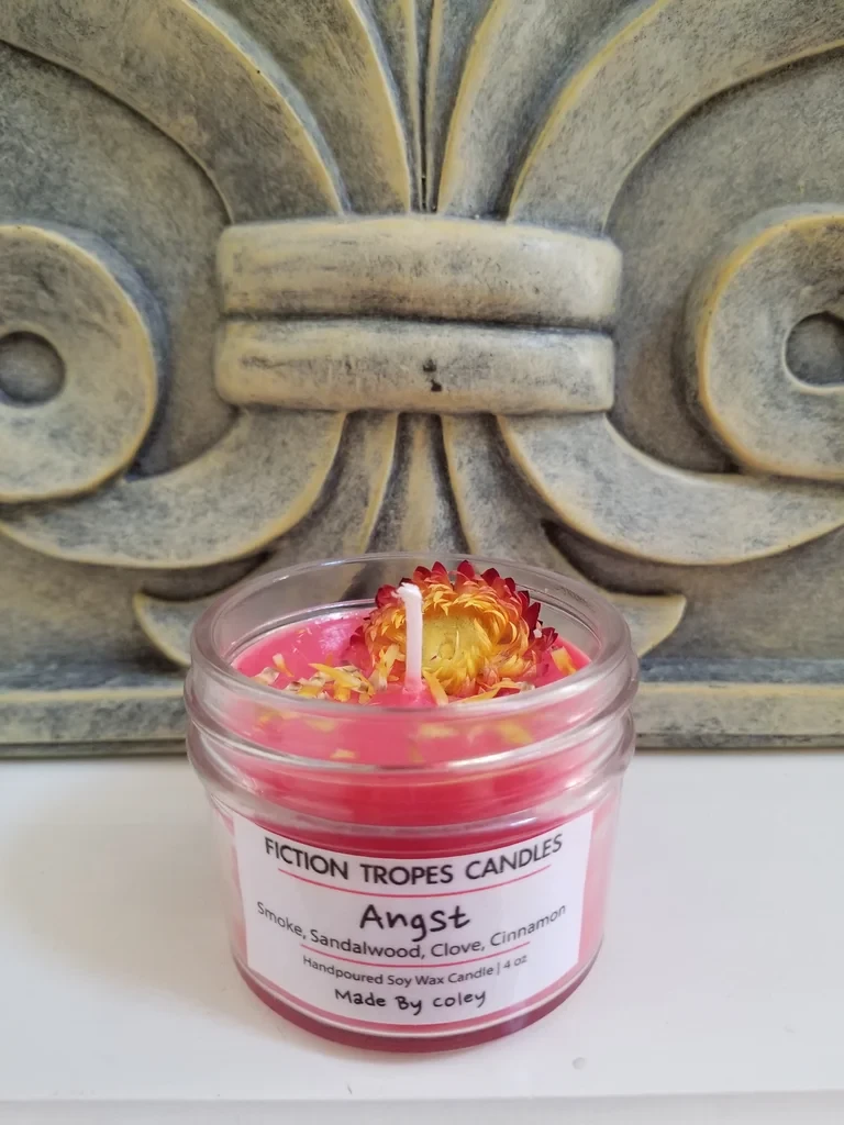 Mini Angst Candle (Fiction Tropes Candles) product image (3)