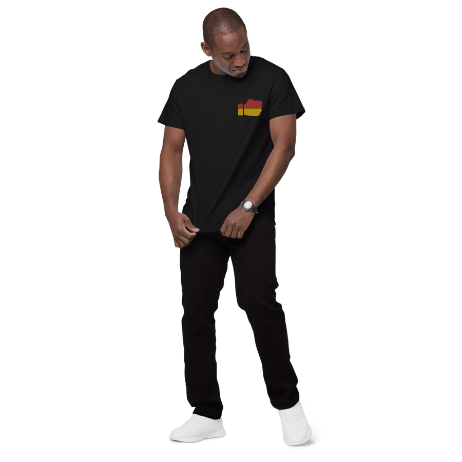 Hochwertiges Baumwoll-T-Shirt product image (4)
