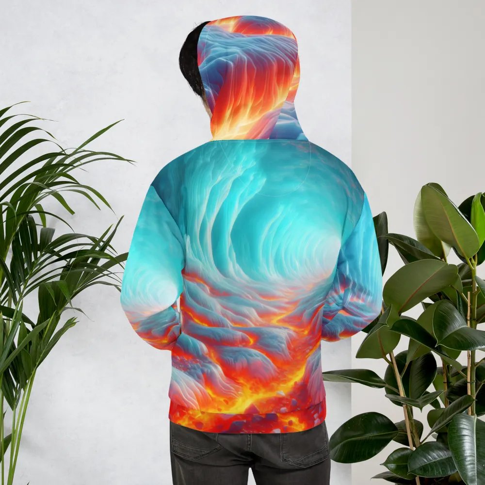 Fire and Ice - Molten Lava Meets Ice #36 product image (10)
