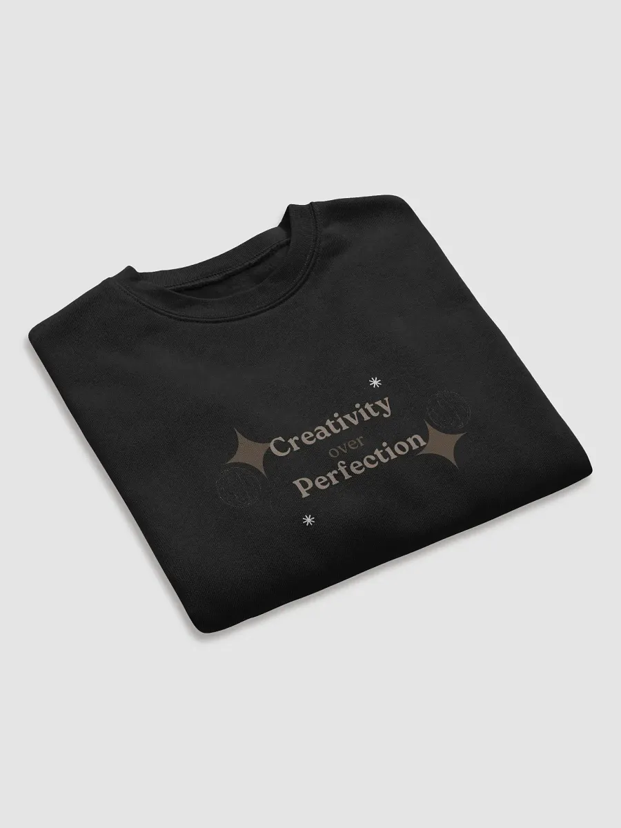 "Creativity Over Perfection" Cropped Sweater product image (7)