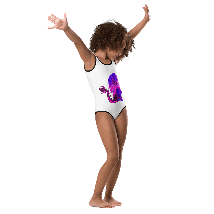 Supercharged Evolved Kaiju Girl Swimsuit for Kids product image (1)