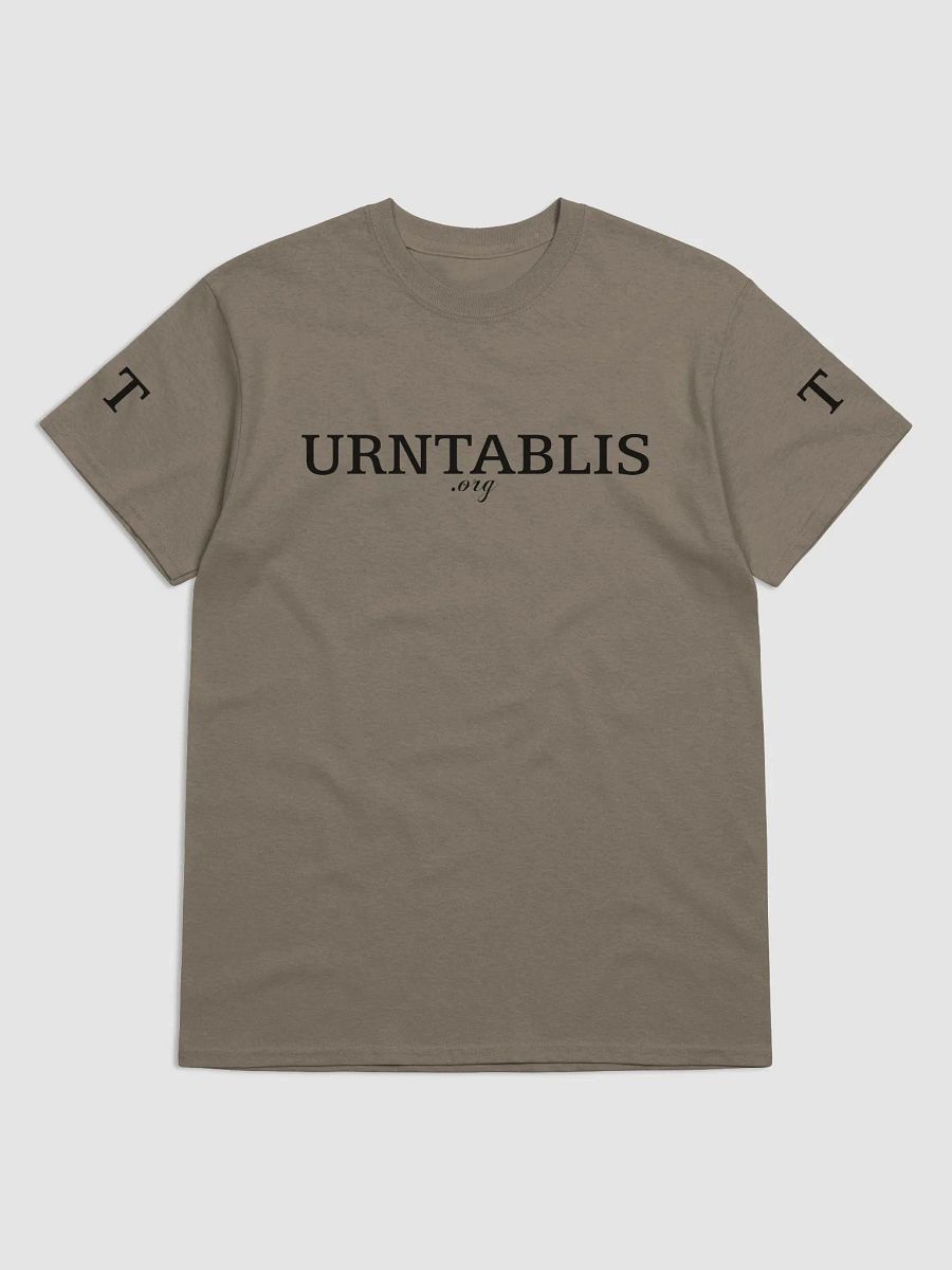 T-URNTABLIS-T .org T-Shirt (Black Font) product image (1)
