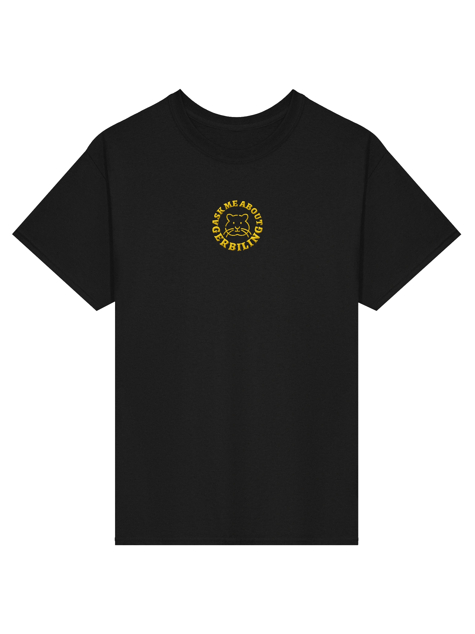 Ask me about Gerbiling T-shirt product image (1)