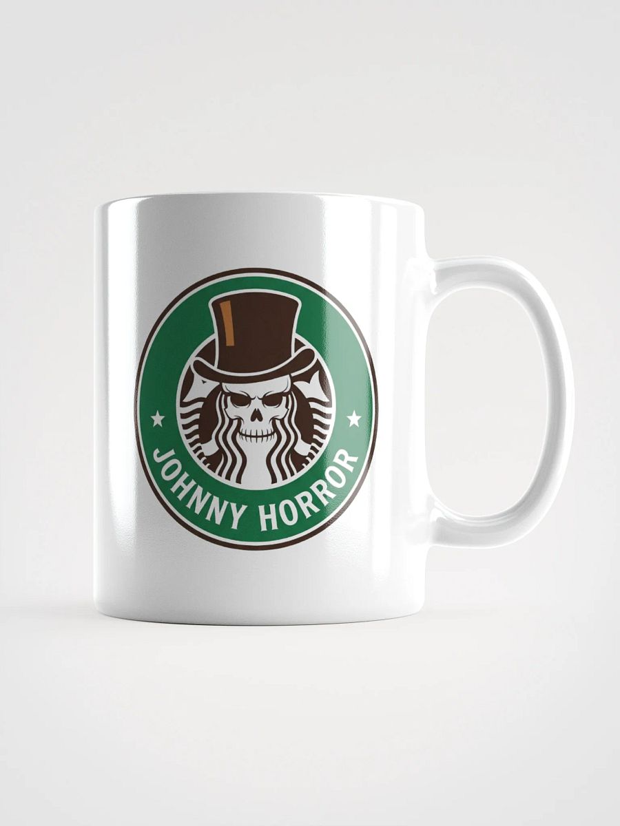 Johnny Horrorbucks Coffee Mug (White) product image (2)