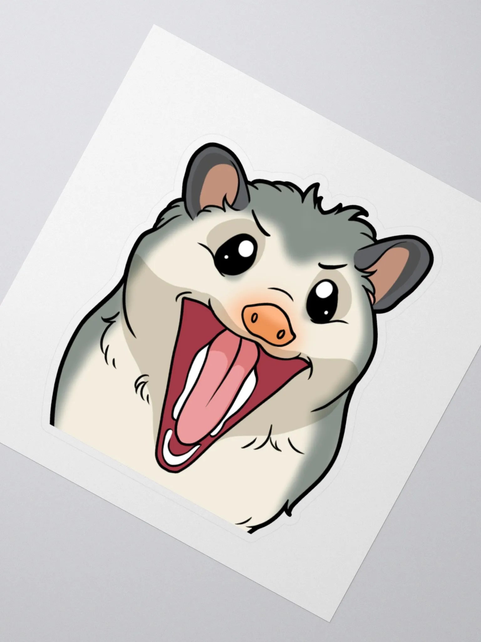 Villanarei Possum Kiss Cut Sticker product image (3)