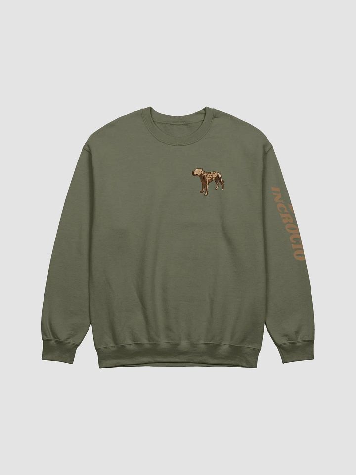 Felpa È un incrocio military green product image (1)