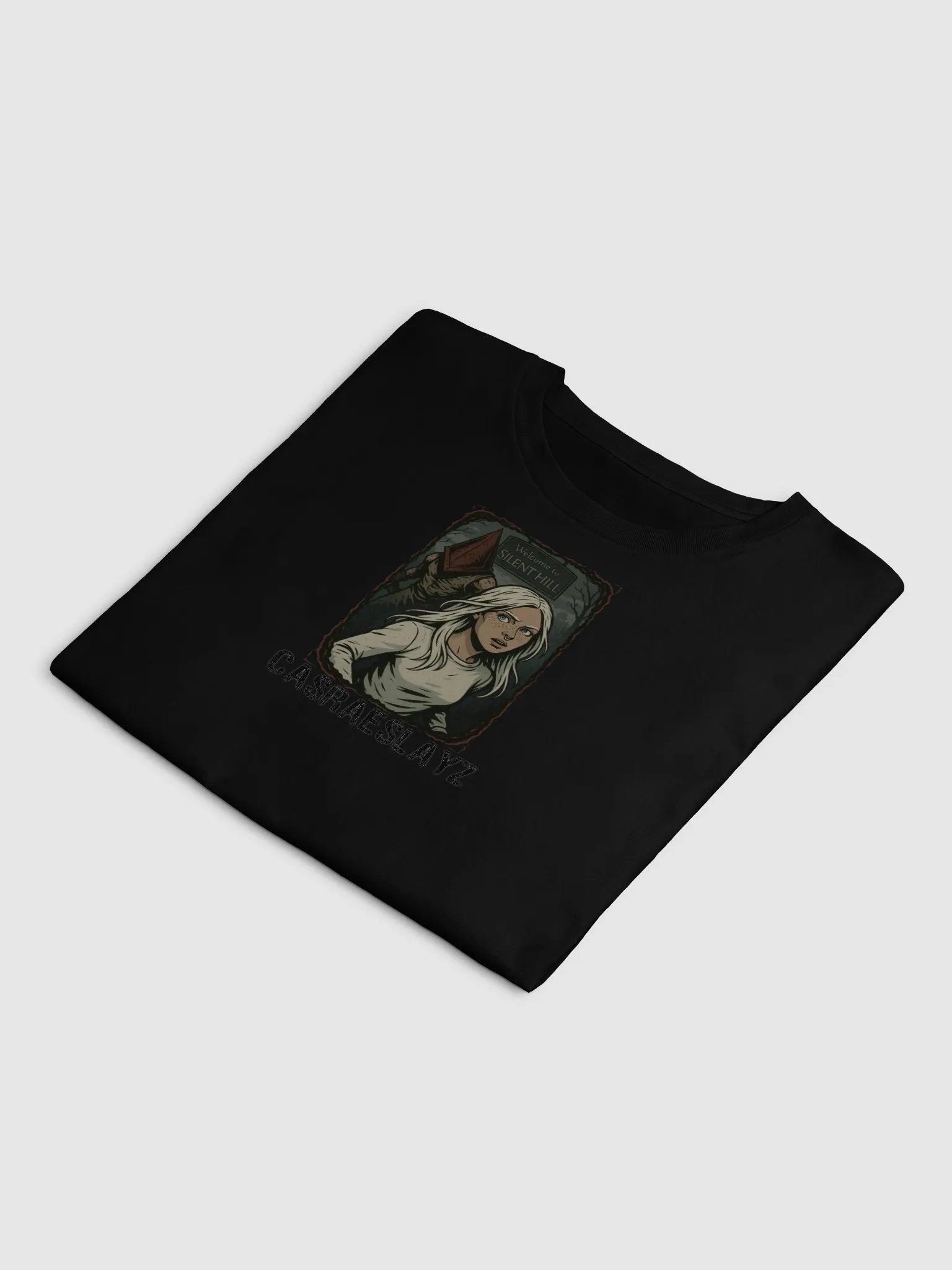 CasRae Silent Hill Cropped T-Shirt product image (26)