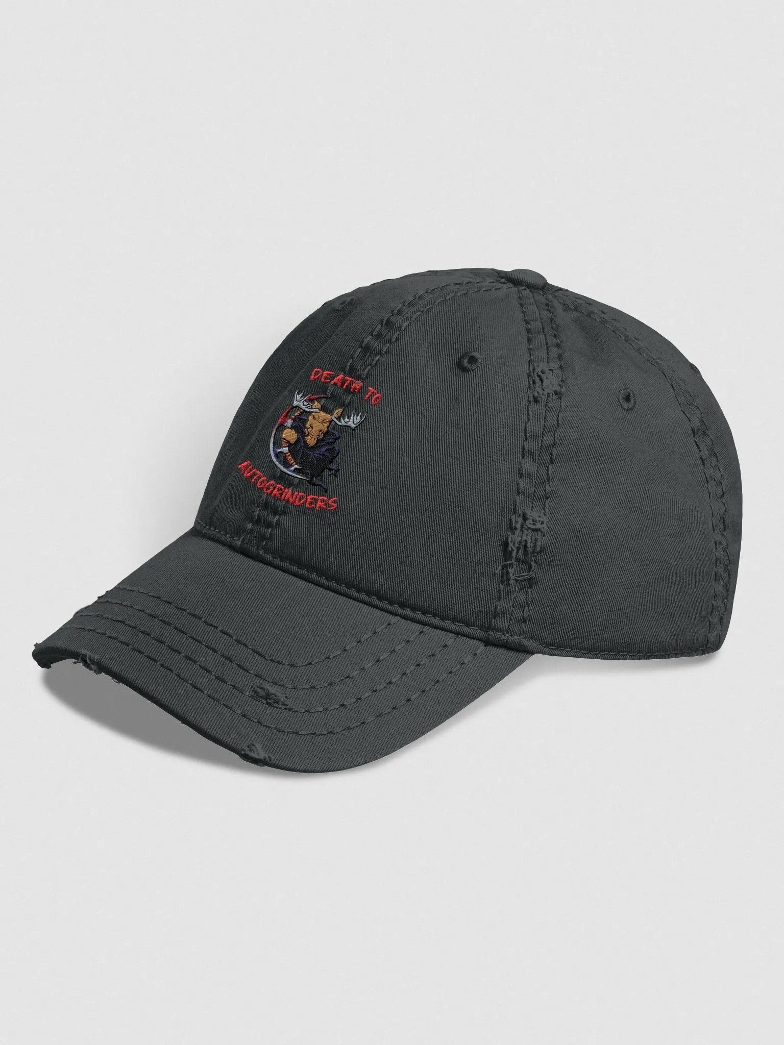 Death To Autogrinders Hat Embroidered product image (2)