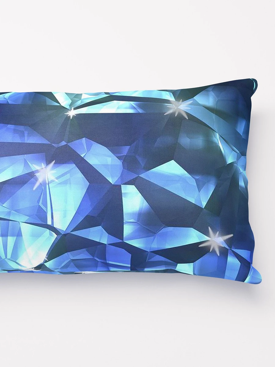 Blue Crystals Pattern Throw Pillow product image (6)