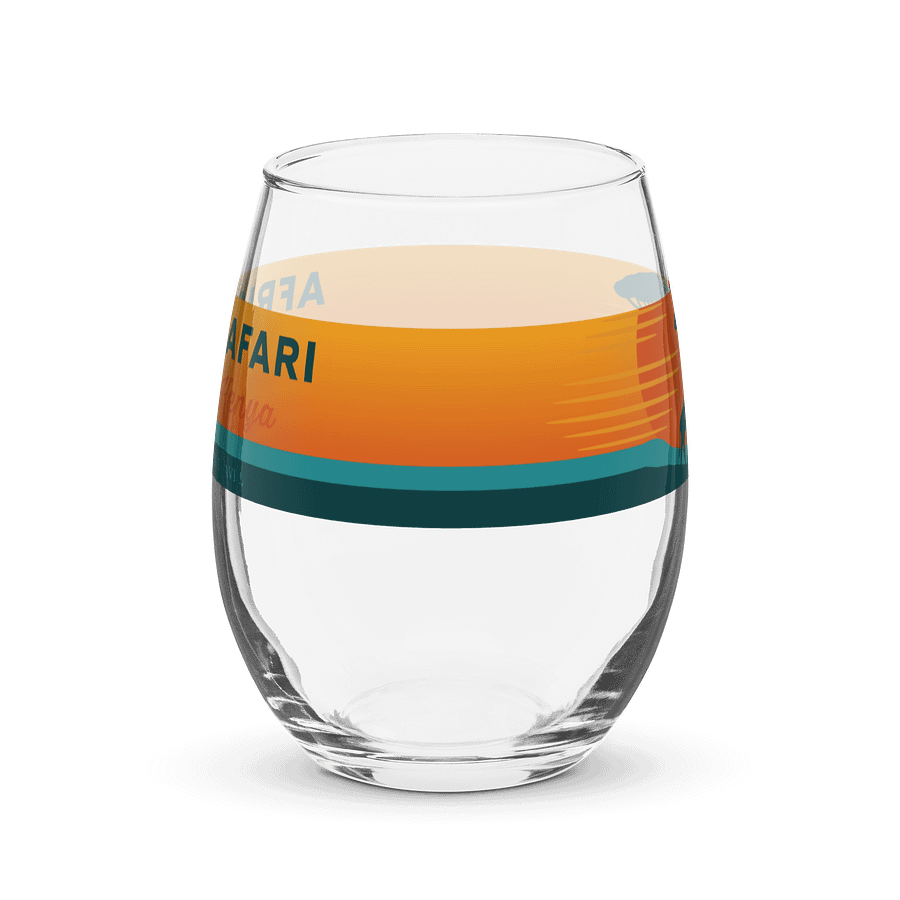 Safari Sunset - Stemless Wine Glass product image (4)