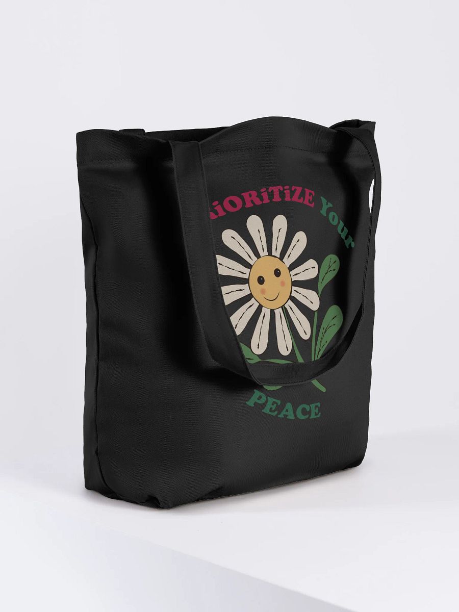 Prioritize Your Peace Eco Tote product image (8)
