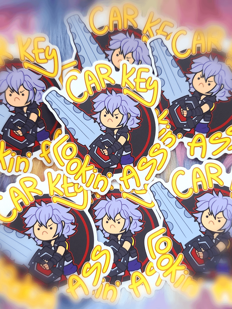 Car Key Lookin' Ass | Sticker product image (1)