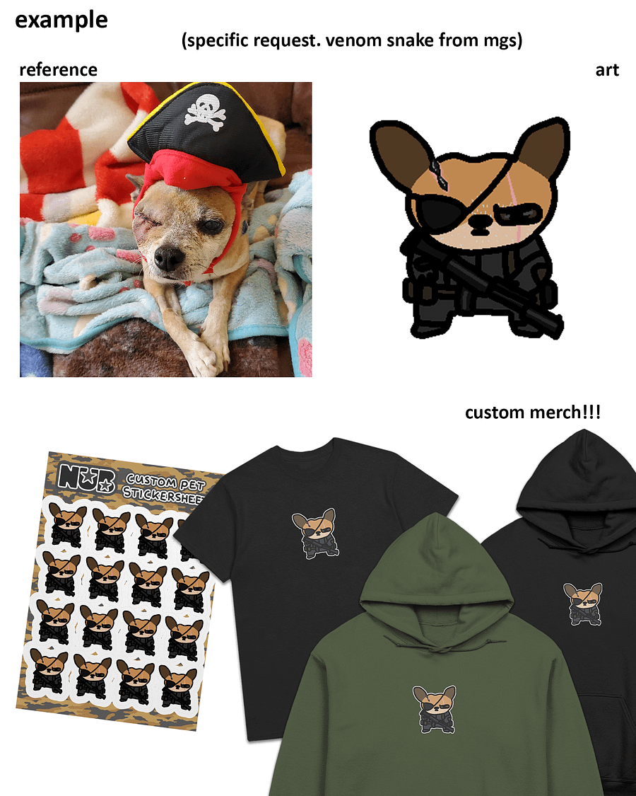 ✏️custom pet merch😺🐶🐰🐥 product image (11)