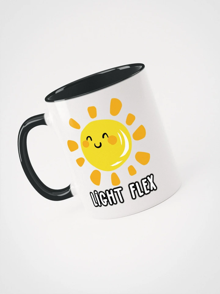 Light Flex Happy sun Ceramic Mug with Color Inside product image (6)