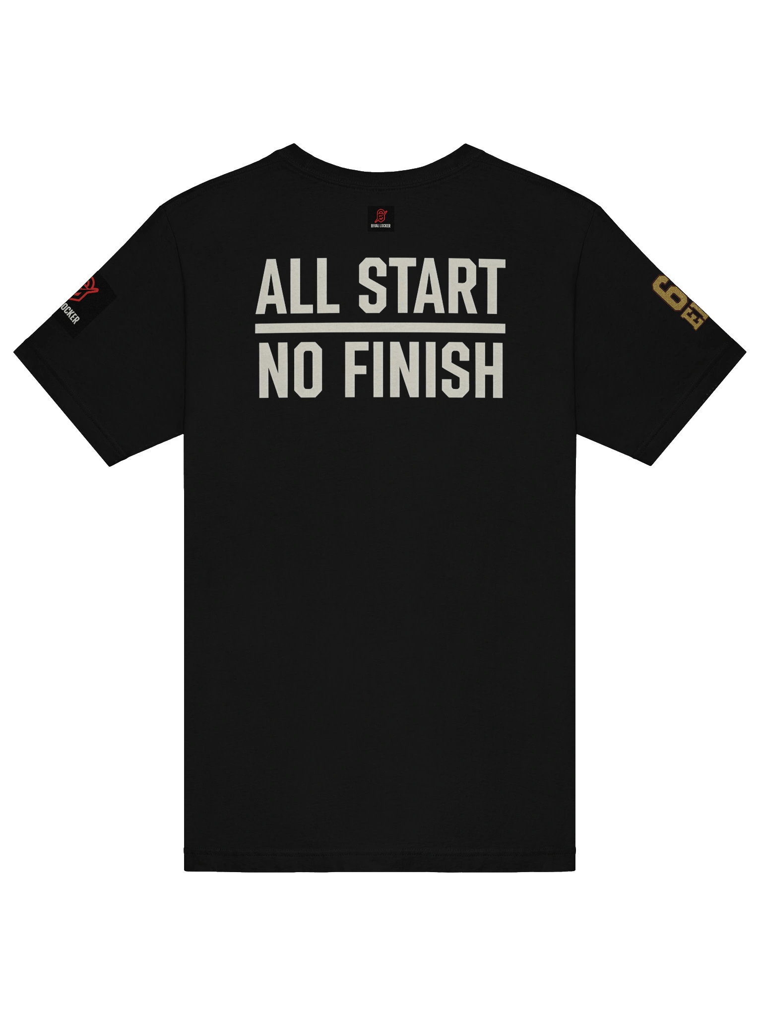 All Start No Finish 69 Tee | San Francisco | Football | Rival Locker product image (6)