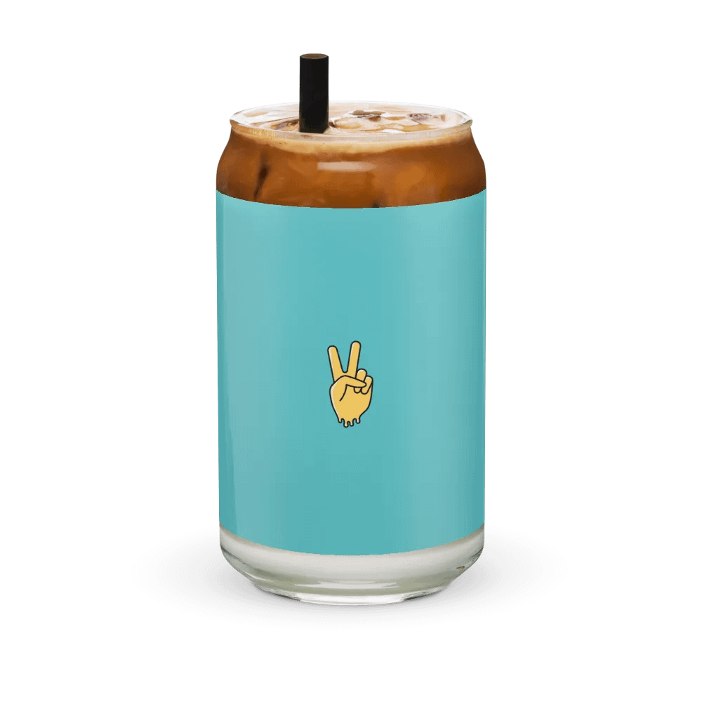 Peaceful Cheers Can-Shaped Glass product image (36)