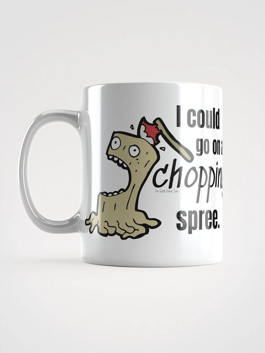 Chopping Spree Black - Large Print Mug product image (6)