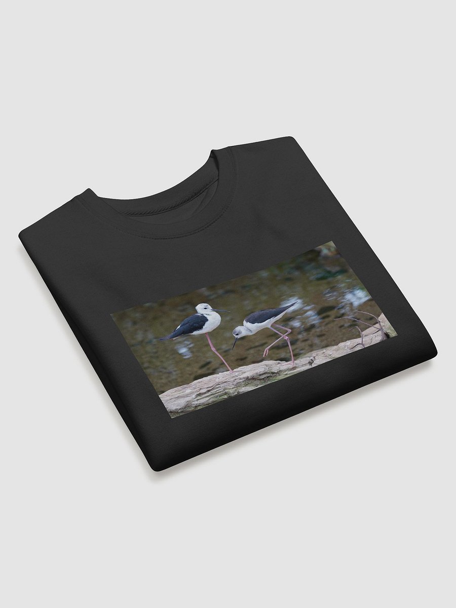 Monochrome Avian Elegance Sweatshirt product image (3)
