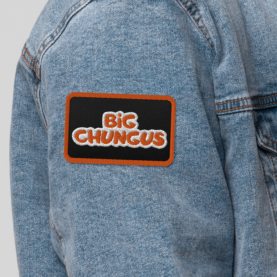 Big Chungus 3.5 inch patches product image (3)