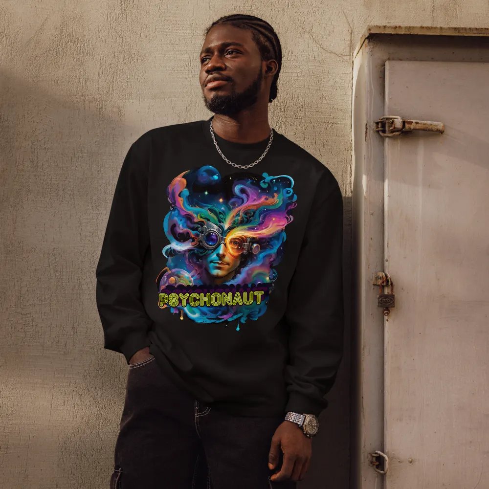 [Psychonaut] Unisex Premium Heavyweight Long Sleeve Shirt product image (4)