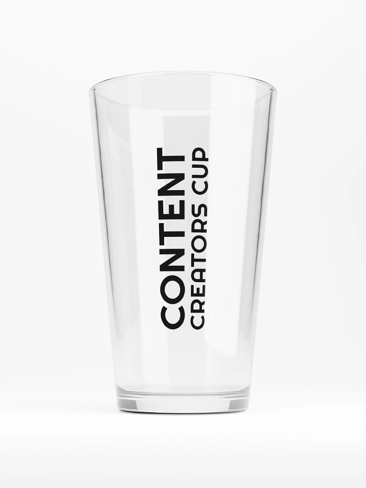 Content Creators Cup Pint Glass product image (1)