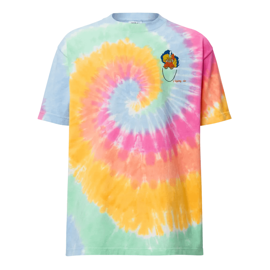 2025 Pocket Hex Tie-Dye T-Shrit product image (1)
