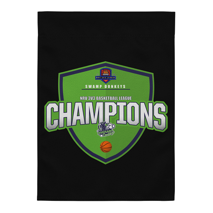 Pulaski Swamp Donkey Champions Garden Flag product image (1)