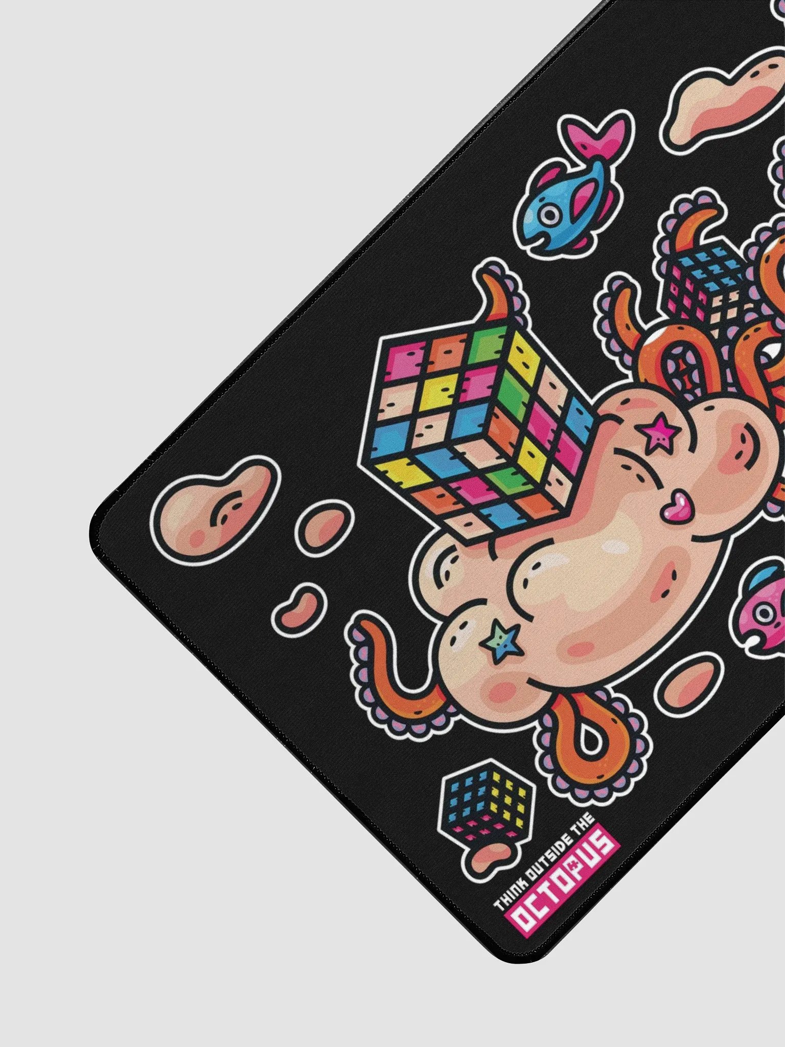 Octo Cube Solver - Landscape Version w/ Logo - Computer Mat product image (3)