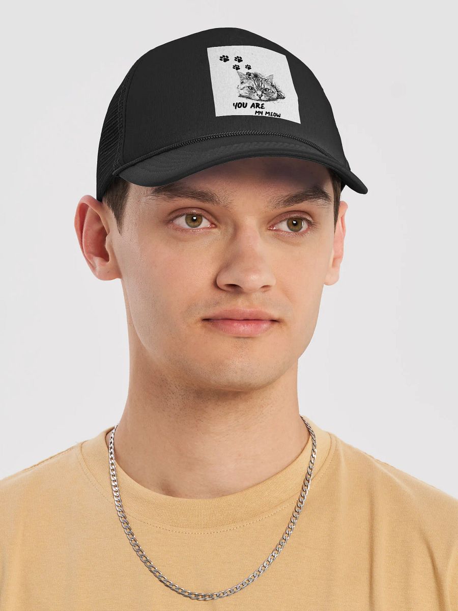 Meow Master Foam Trucker Hat product image (5)