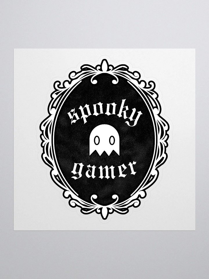 Spooky Gamer Gothic Sticker product image (1)