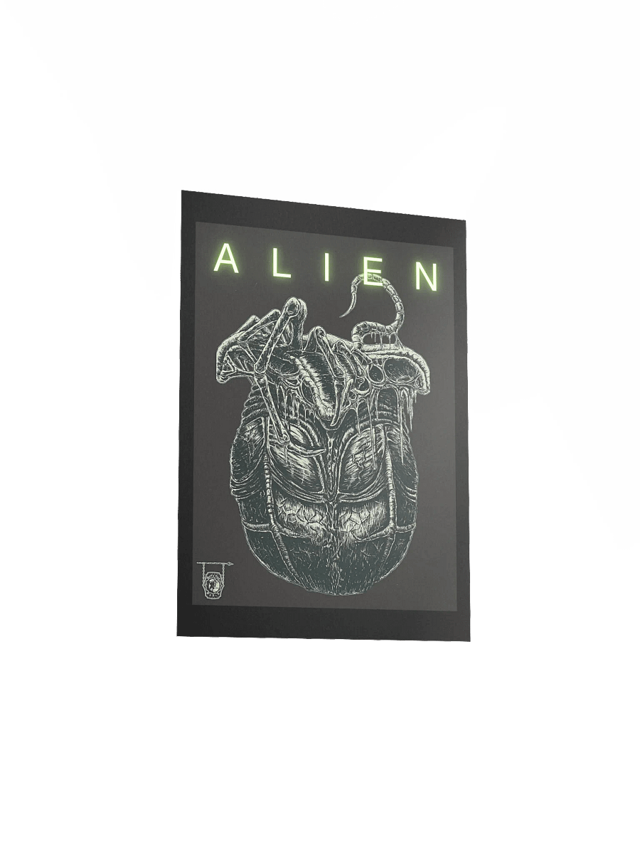 The Alien- Art Print 2/2 product image (4)