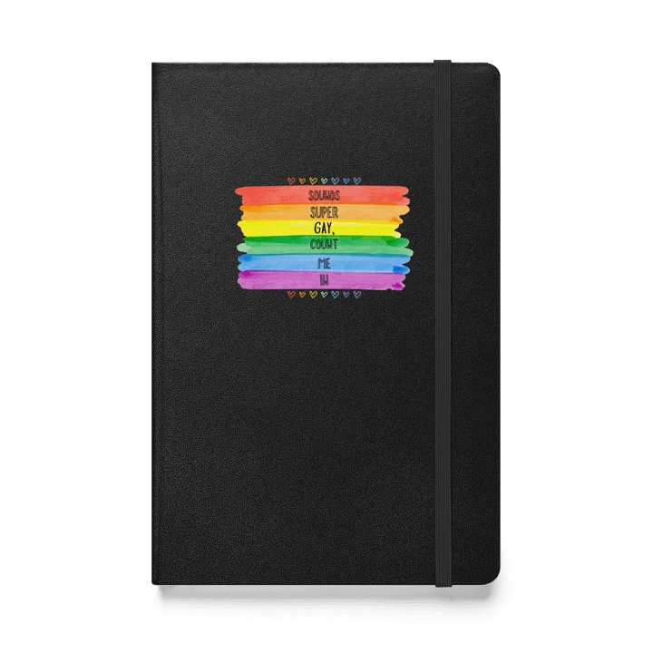 Sounds Gay Hardcover Journal product image (1)