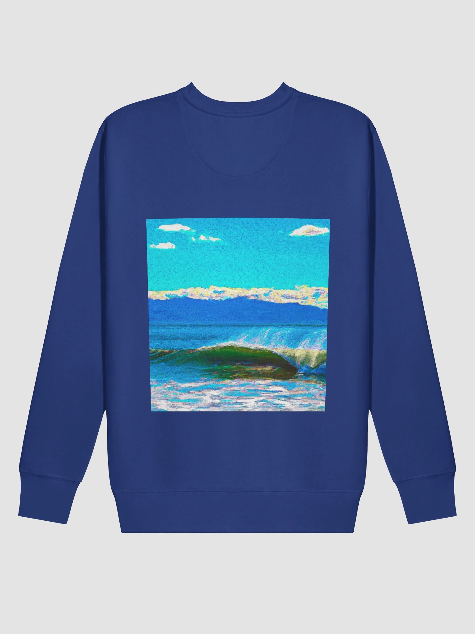 Crashing Wave Seascape Sweatshirt product image (3)