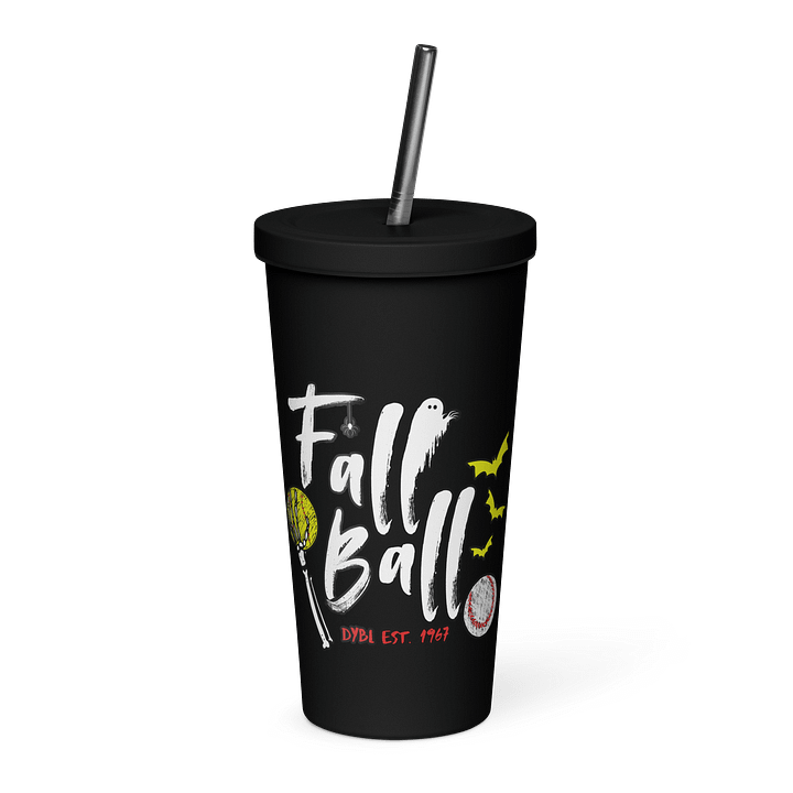 Spooky Fall Ball Insulated Tumbler product image (1)
