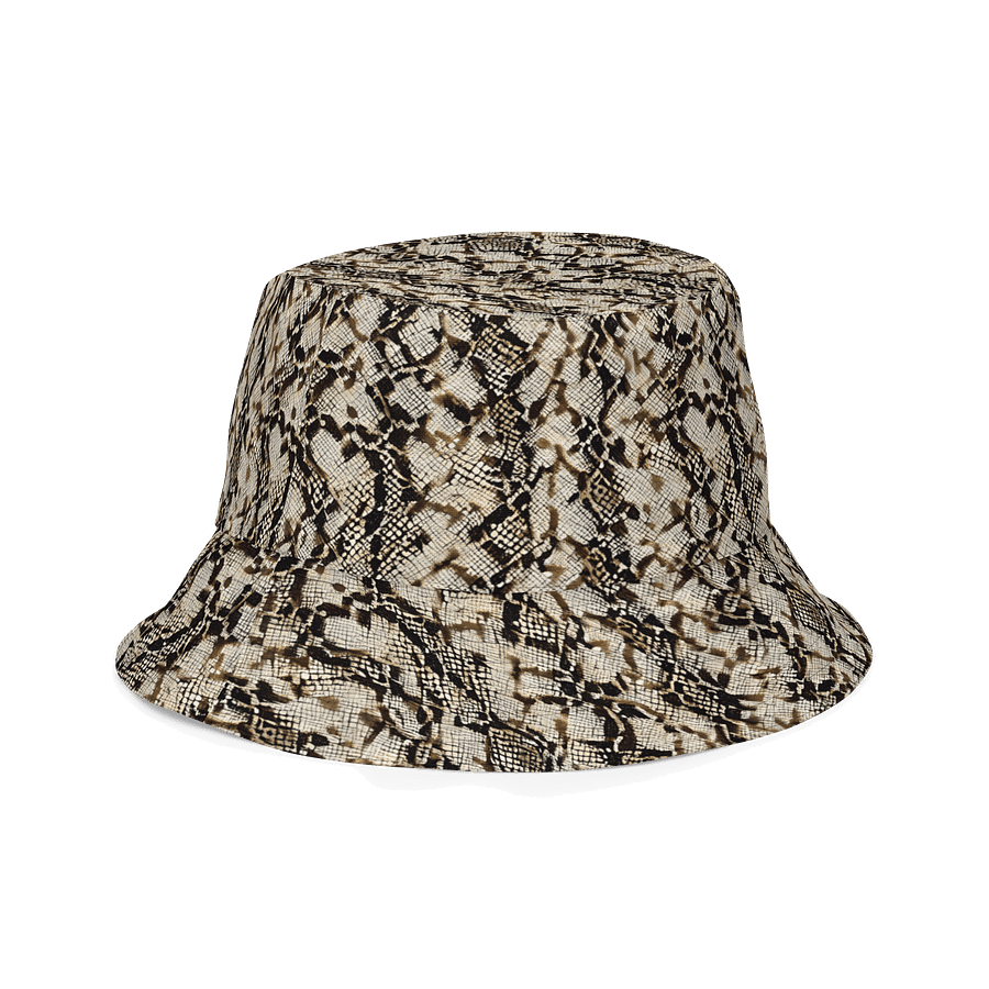 Beige Snake Pattern Hat product image (5)